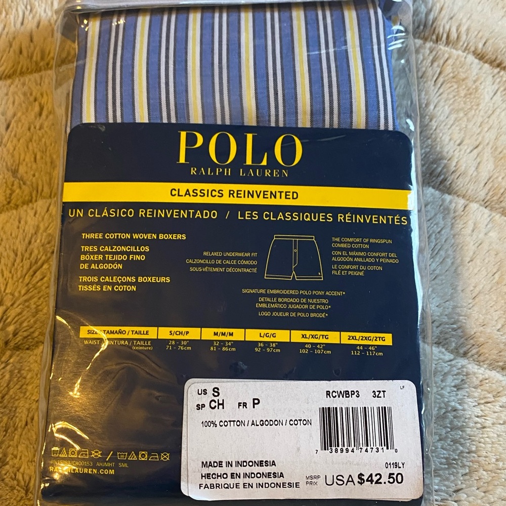 3 pack men’s Polo Boxers